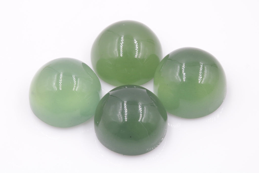 Natural Serpentine Gemstone Serpentine Stone Russian serpentine genuine serpentine Green SERPENTINE Round Cabochon, 12mm-Planet Gemstones