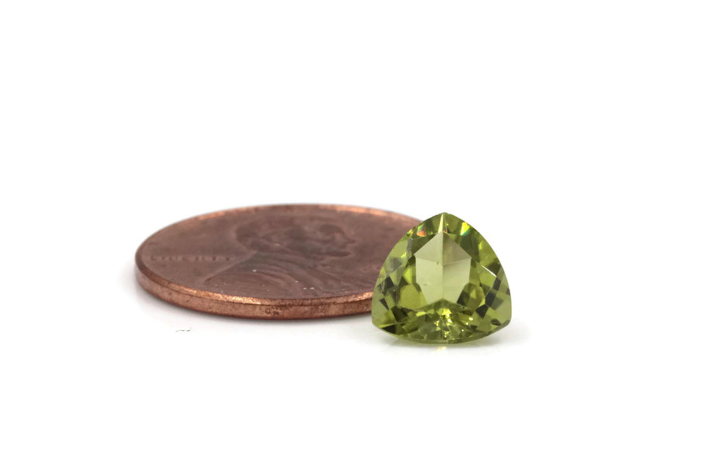 Peridot Trillion 8mm-Planet Gemstones
