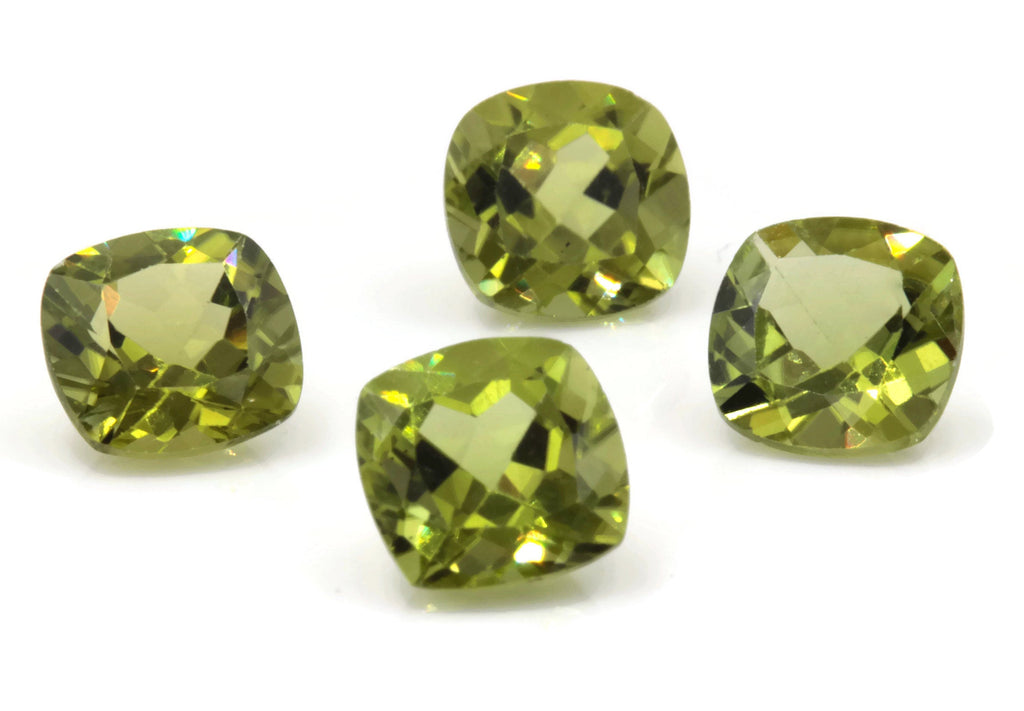 Peridot Cushion 7mm-Planet Gemstones