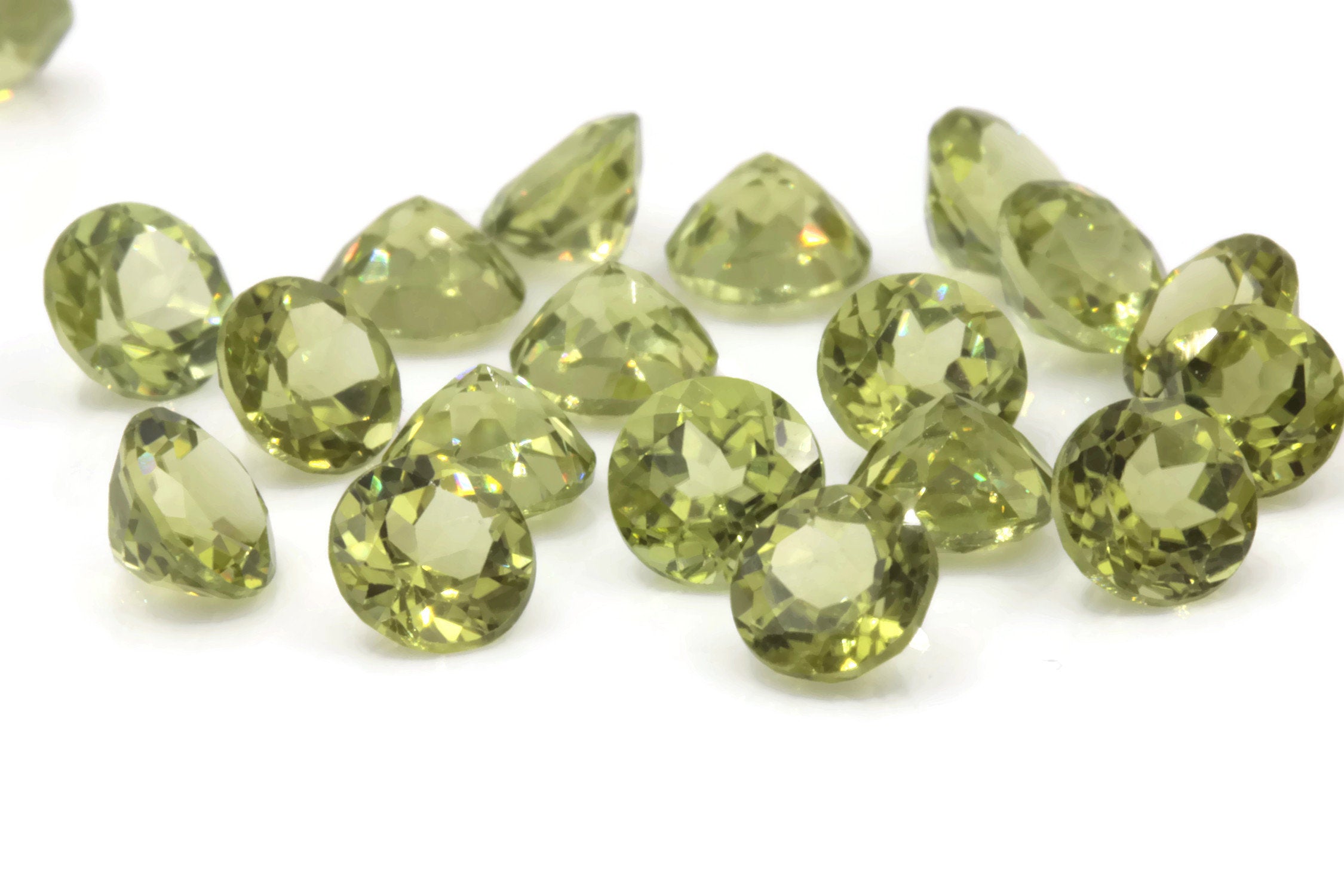 Peridot August Birthstone 5mm Gift for Her - Main Image
