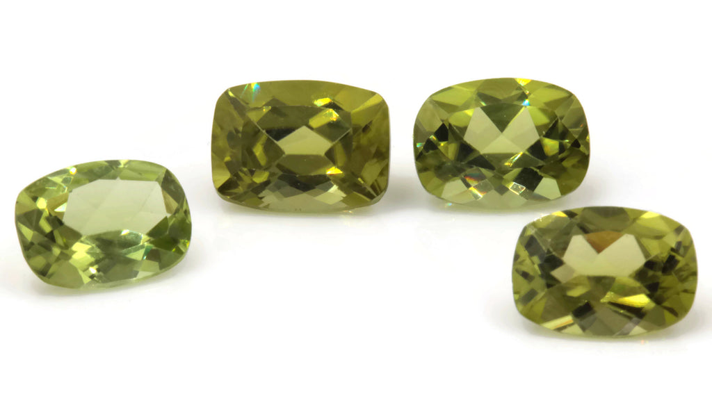 Peridot Cushion 8x6mm-Planet Gemstones