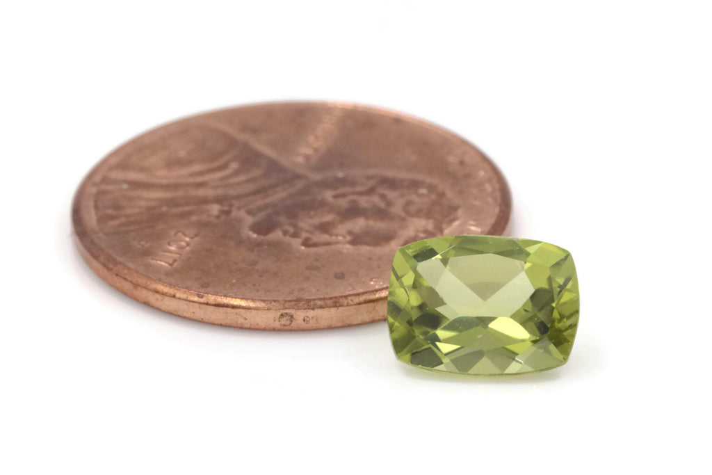 Peridot Natural Peridot Green Peridot Peridot Gemstone August Birthstone DIY Jewelry Supplies Peridot 1 Pc 1.24ct 8x6mm Gift for Her-Planet Gemstones