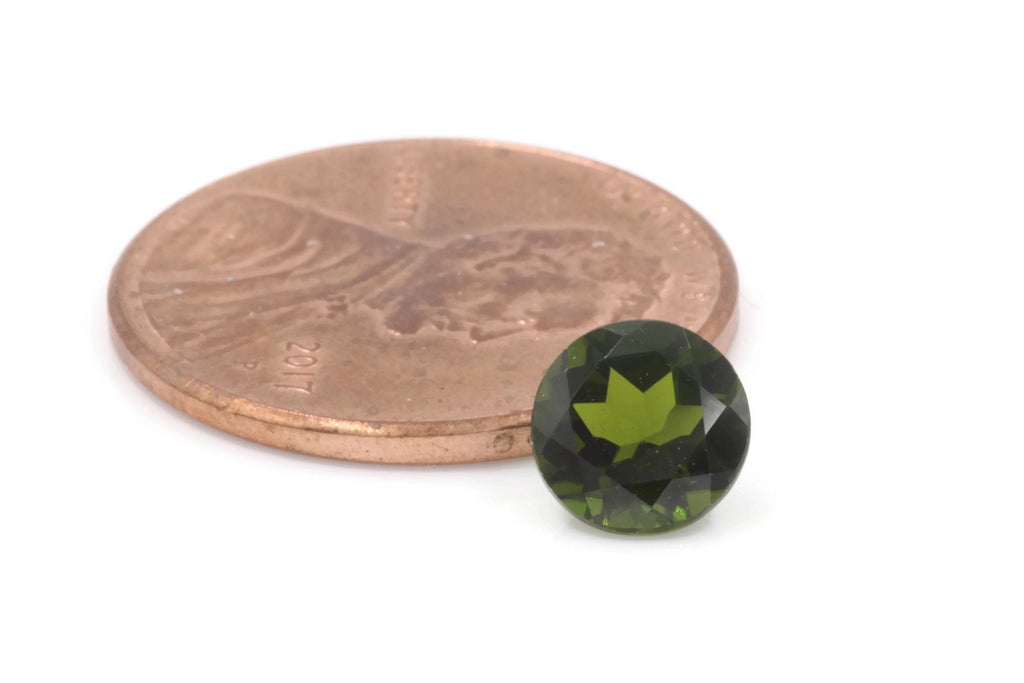 Chrome diopside 6.5mm-Planet Gemstones