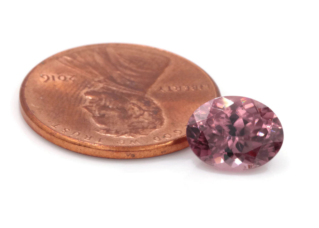 Cinnamon Zircon 9x7mm-Planet Gemstones