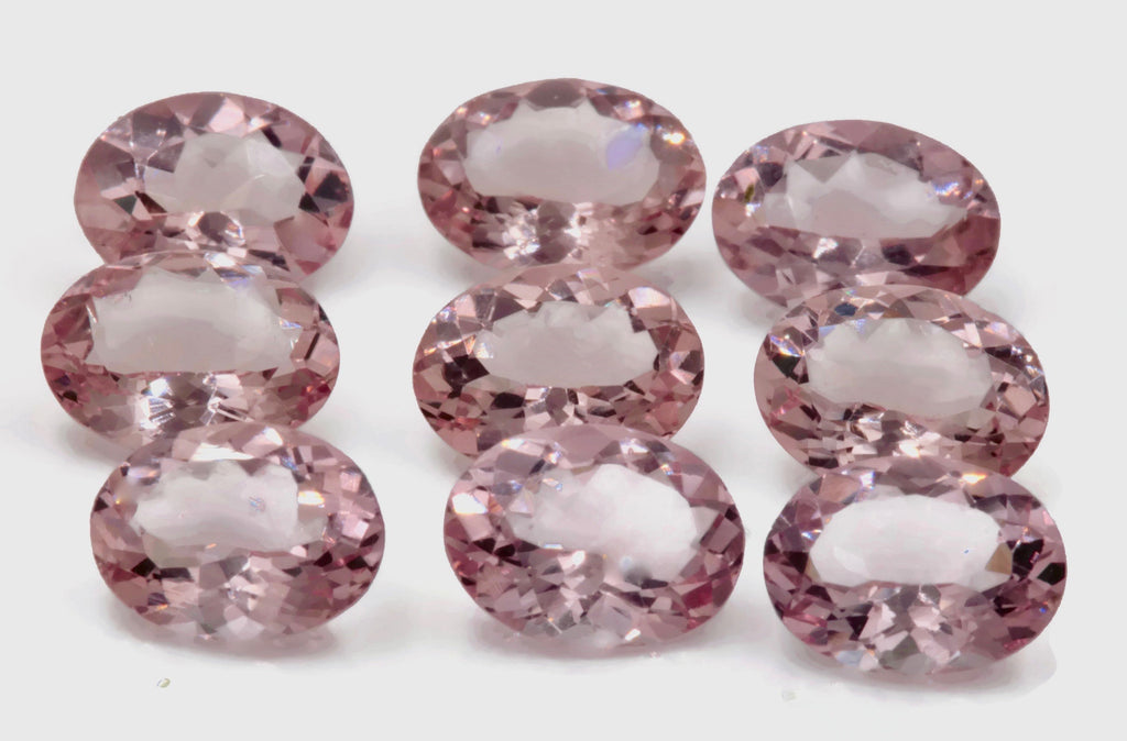 Morganite Natural Morganite Pink Morganite DIY Jewelry supplies Morganite Loose Morganite Gemstone Pink Morganite Oval 8x6mm 0.96ct-Planet Gemstones