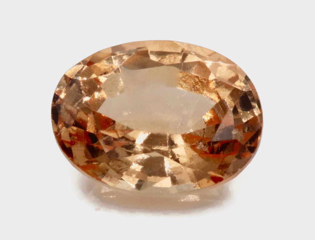 Natural Hessonite Garnet January Gemstone January Birthstone 9x7mm OV Imperial Garnet Loose Stone Orange garnet 2.40ct DIY Jewelry Supplies-Planet Gemstones