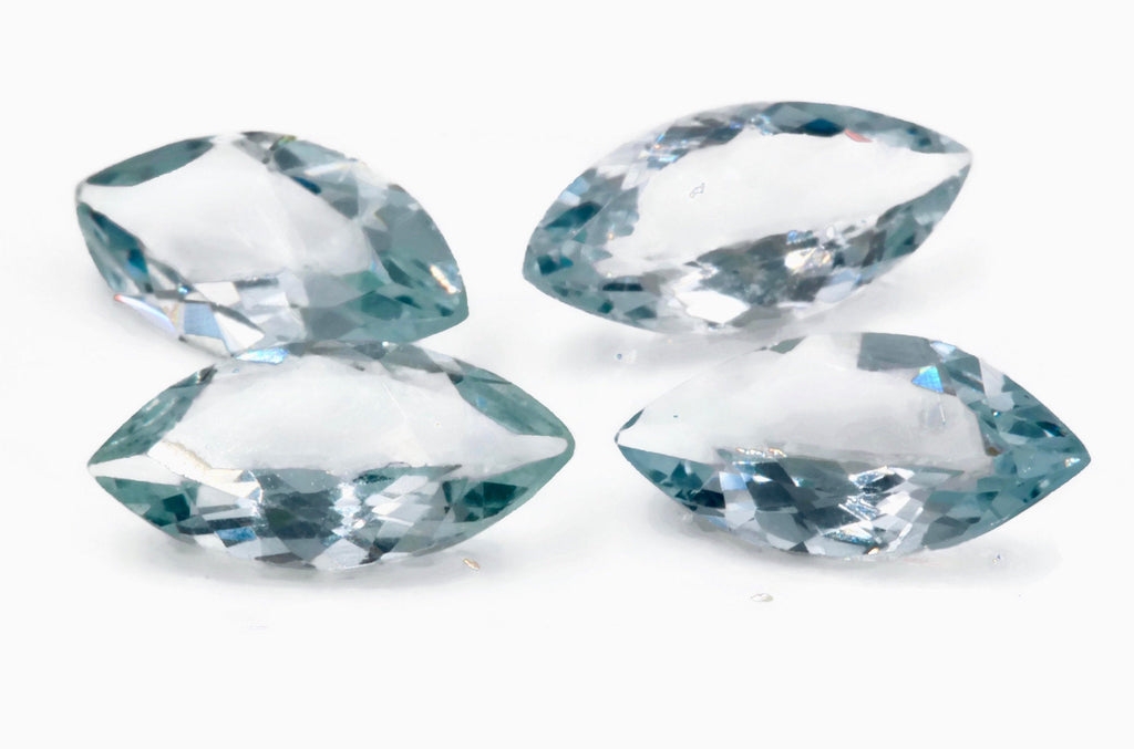 Natural Aquamarine 12x6mm 1.25ct-Aquamarine-Planet Gemstones