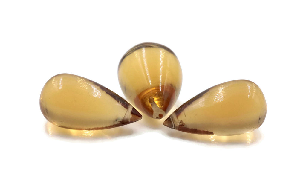 Citrine Drops 25cts-Planet Gemstones