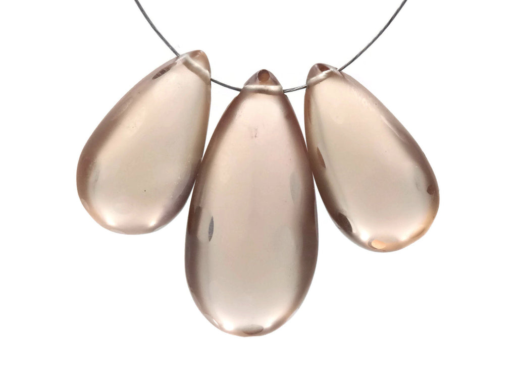 Smoky Quartz Drops 31cts-Planet Gemstones