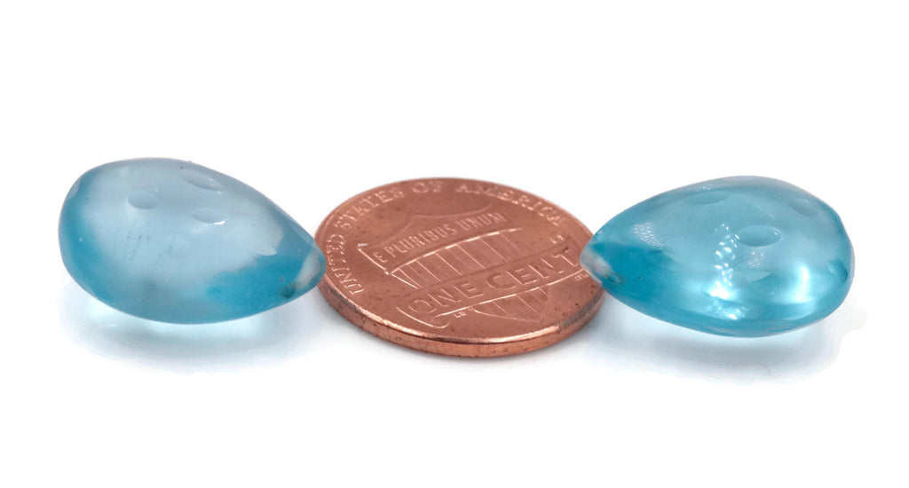 Topaz Drops 18x13mm, 17x12mm-Planet Gemstones