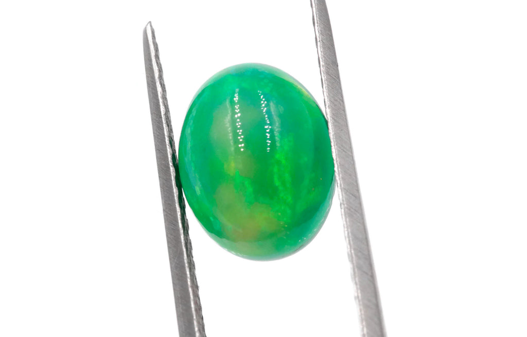 Natural Opal Ethiopian Opal Loose Ethiopian Opal Natural Welo Opal Rainbow Fire Opal Ethiopian Opal Ethiopian Opal 10x8mm 3.28ct-Planet Gemstones