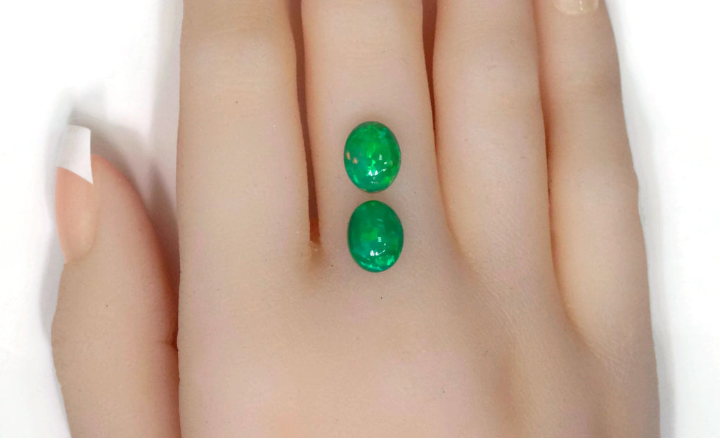 Natural Opal Ethiopian Opal Loose Ethiopian Opal Natural Welo Opal Rainbow Fire Opal Ethiopian Opal Ethiopian Opal 10x8mm 3.28ct-Planet Gemstones