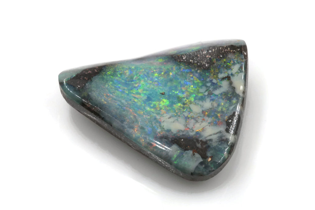 Natural Australian Boulder Opal Genuine Opal Stone Aussie Boulder Opal Stone 9ct DIY Jewelry Supplies-Planet Gemstones