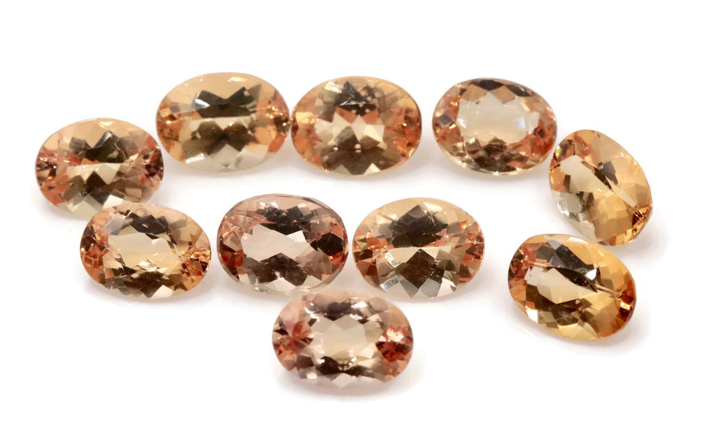 Natural Imperial Topaz Gemstone Genuine Imperial Topaz Faceted November Birthstone Imperial Topaz Loose Imperial Topaz OV 8x6mm 1.27ct-Planet Gemstones