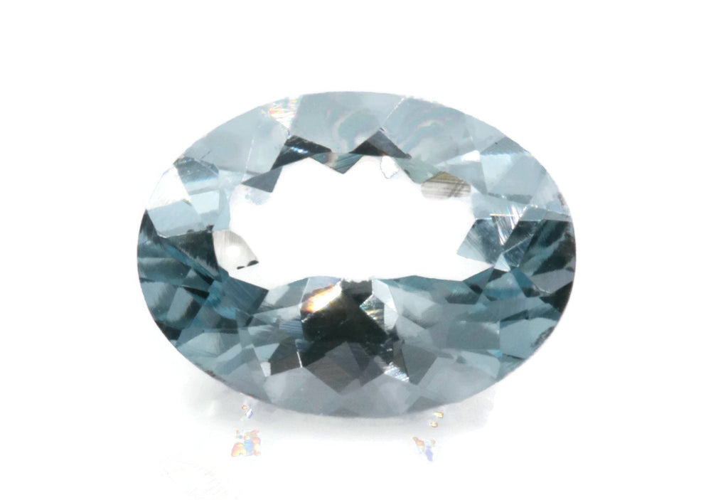 Natural Aquamarine 8x6mm 0.96ct-Aquamarine-Planet Gemstones