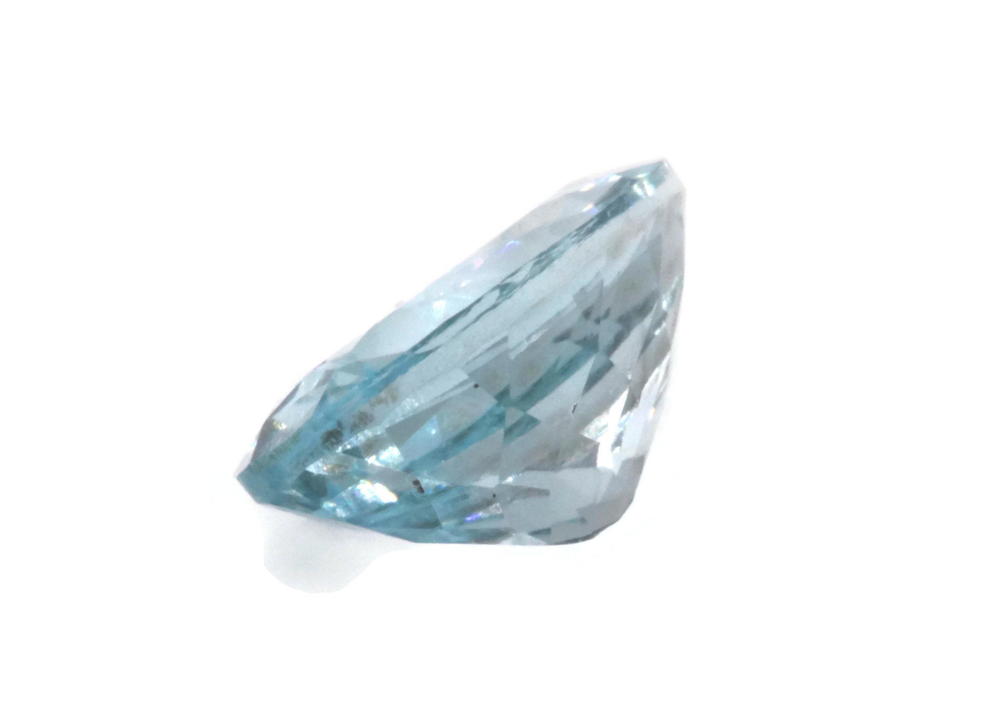 8x6mm Aquamarine Gemstone: 0.96ct