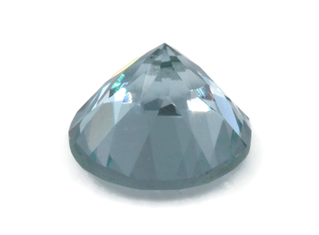 Natural Aquamarine Faceted Round Loose Aquamarine Gemstone 6mm 0.66 ct SKU 110431-Aquamarine-Planet Gemstones