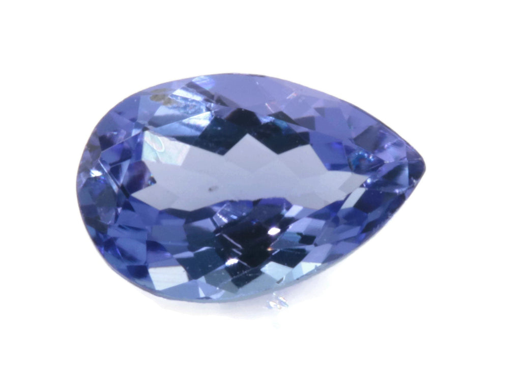 Natural tanzanite Tanzanite Gemstone December birthstone DIY Tanzanite Green Tanzanite Loose tanzanite tanzanite pear shaped 7x5mm 0.57ct-Tanzanite-Planet Gemstones