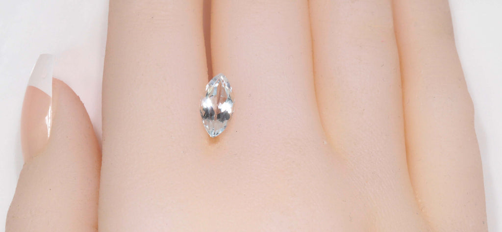 Aquamarine Natural Aquamarine 12x6mm 1.40 ct-Aquamarine-Planet Gemstones
