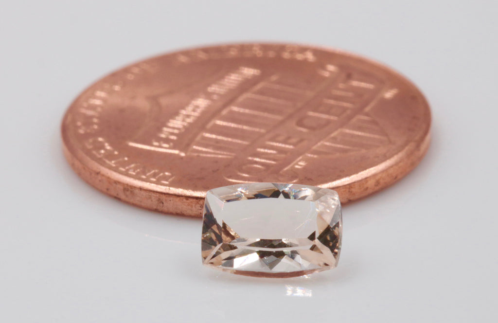 Morganite Cushion 7x5mm-Planet Gemstones