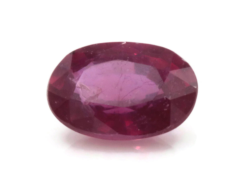 Natural Ruby Ruby Gemstone DIY Jewelry Ruby Loose Stone July Birthstone Ruby Natural Gemstone Faceted Ruby Ruby Oval 0.70ct 6x4mm-Ruby-Planet Gemstones