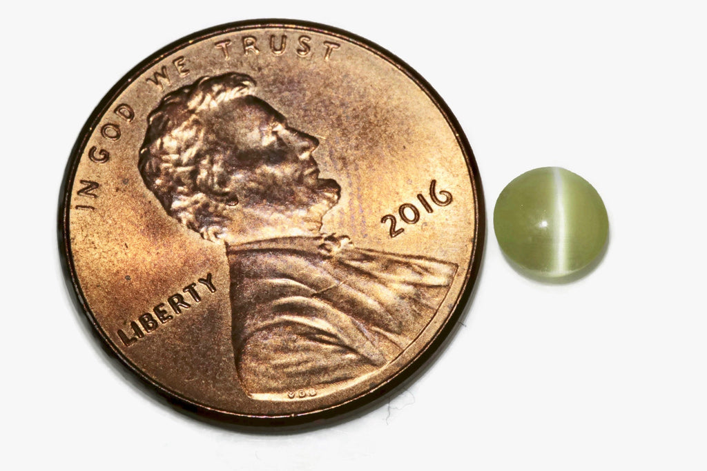 Chrysoberyl Cats Eye Round 5mm-Planet Gemstones