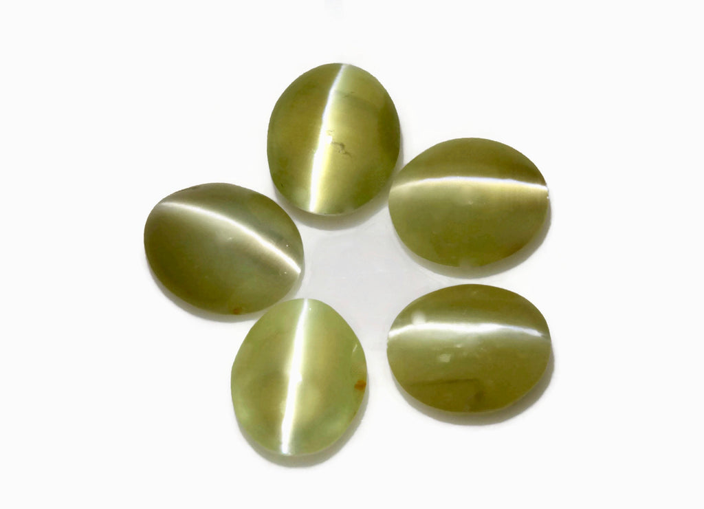 Chrysobery Cats Eye Oval 6x5mm-Planet Gemstones