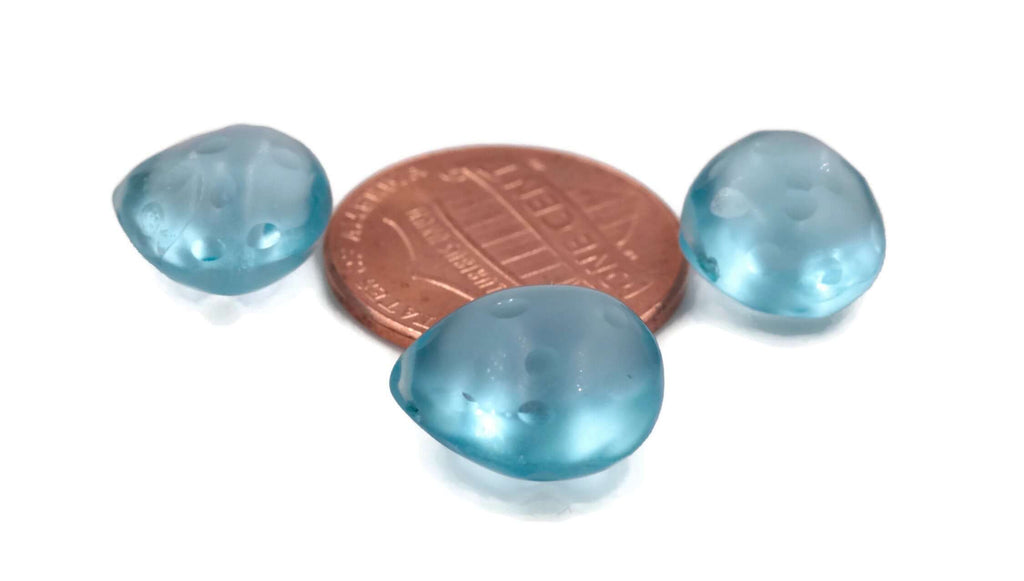 Topaz drops 11-14mm-Planet Gemstones