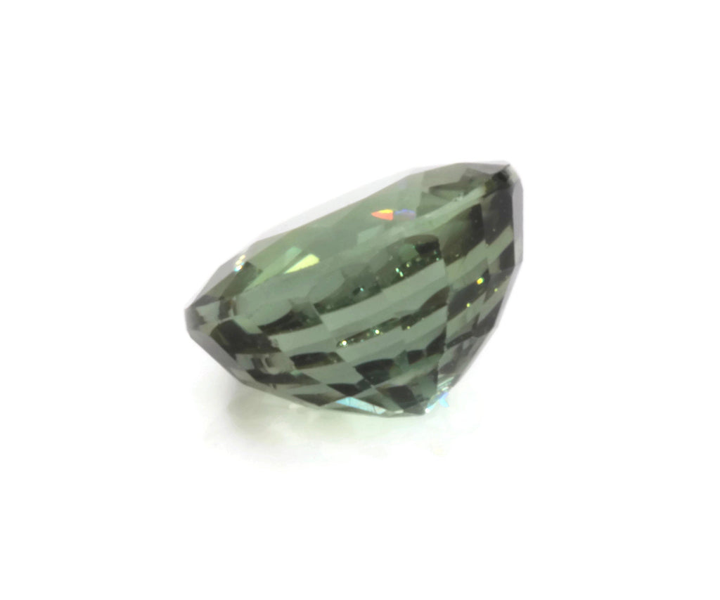 Green Tourmaline Round 6.5mm-Tourmaline-Planet Gemstones