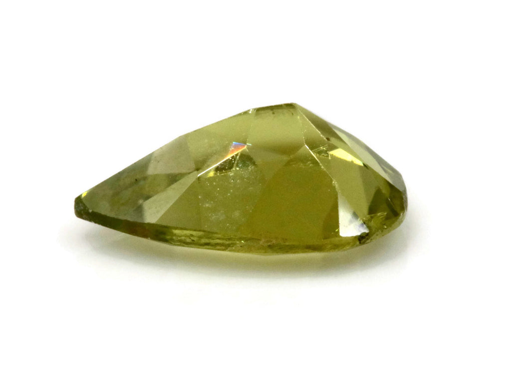 Peridot Pear 8x11mm-Planet Gemstones