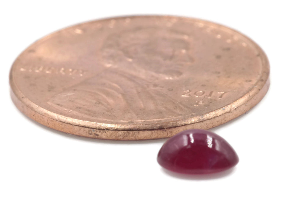 Ruby Oval 6x4mm-Ruby-Planet Gemstones