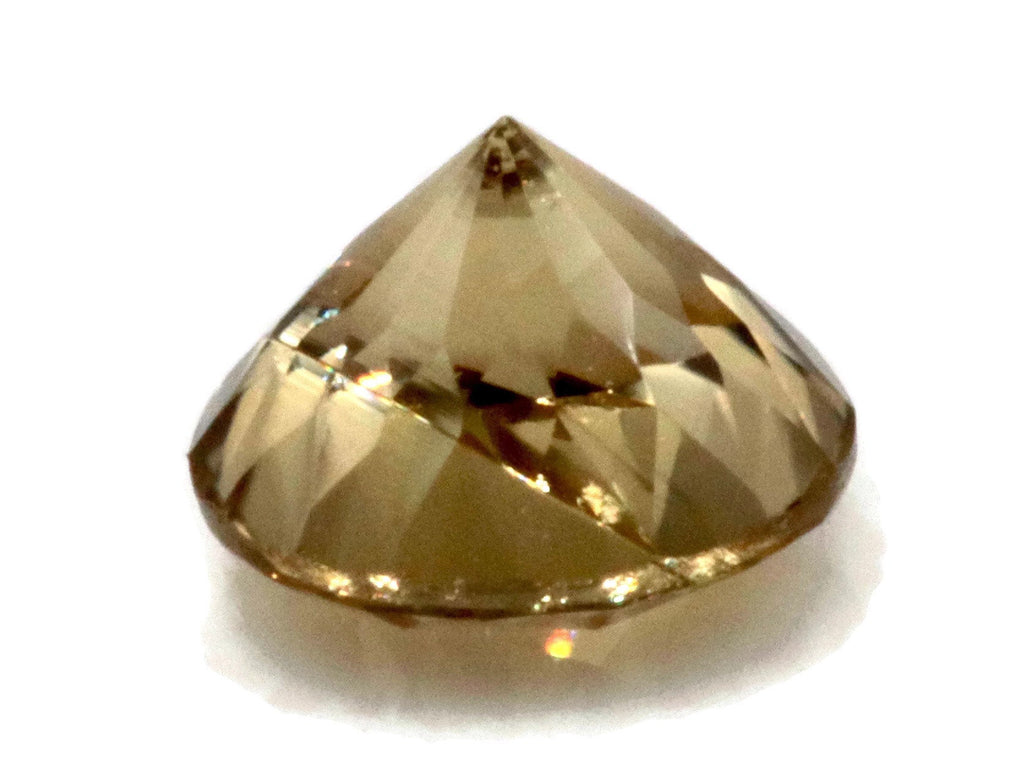 Natural Canary Zircon Gemstone Faceted Canary Zircon Loose Stone December Birthstone Genuine Canary Zircon Stone Round 1 pc 0.51ct 4.5mm-Planet Gemstones