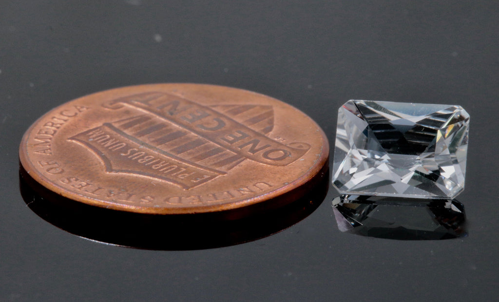 Rock Crystal 8x6mm-Planet Gemstones