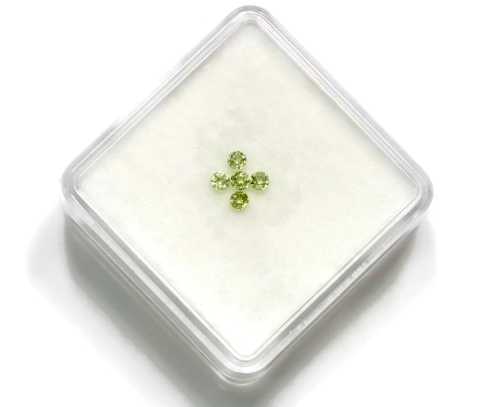 Peridot Round 2.5mm-Planet Gemstones