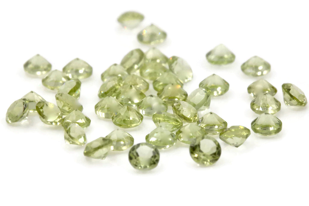 Peridot Round 2.5mm-Planet Gemstones