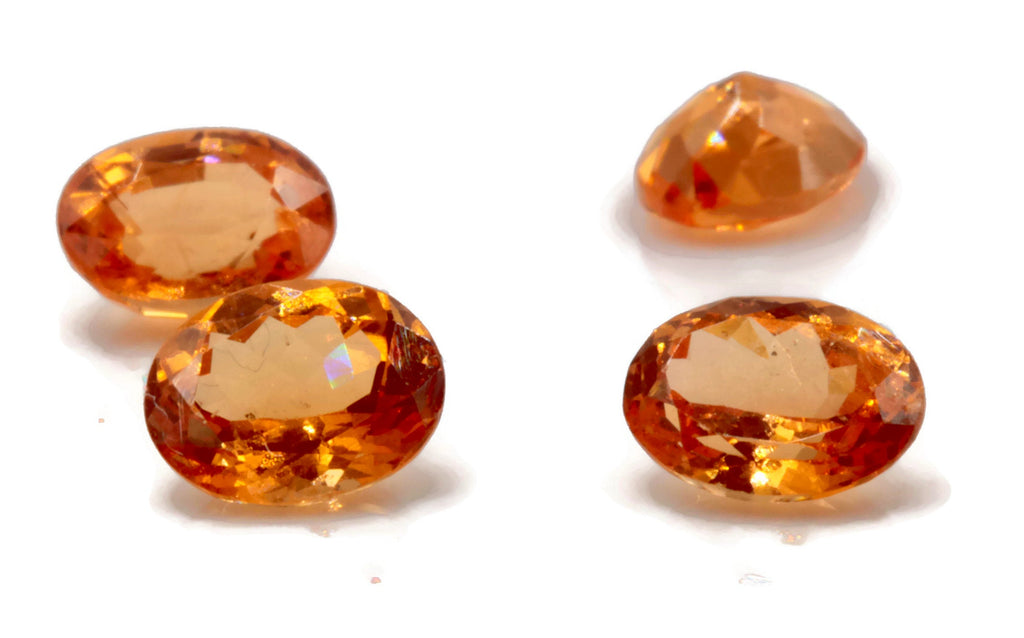 Spessartite | Natural Spessartite Garnet | Mandarin Spessartite Garnet | Orange Garnet |January Gemstone | SPESSARTINE GARNET 7x5mm 1.20 ct-Planet Gemstones