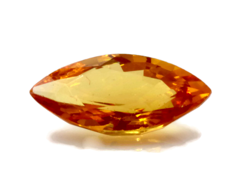 Natural Sapphire Orange Sapphire Marquise Sapphire loose sapphire Birthstone Marquise madagascar sapphire 4.5x9mm Loose Stone-Planet Gemstones