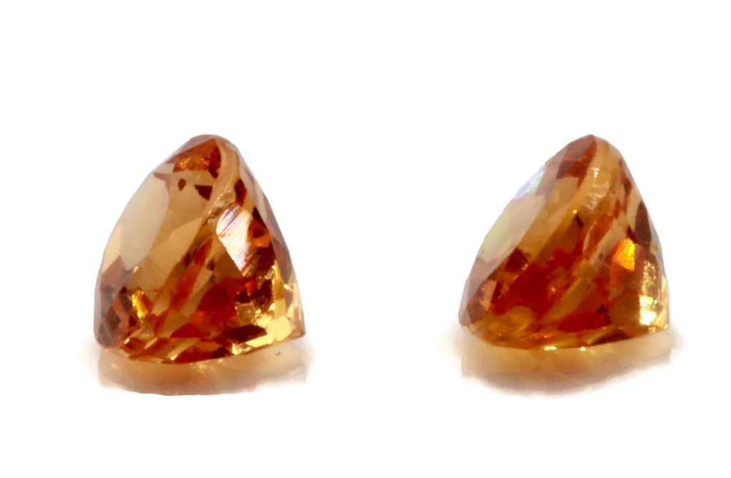 Spessartite | Natural Spessartite | Mandarin Spessartite Garnet | Orange Garnet |January Gemstone | SPESSARTINE GARNET 5.2x6.5mm 1.42 ct-Planet Gemstones