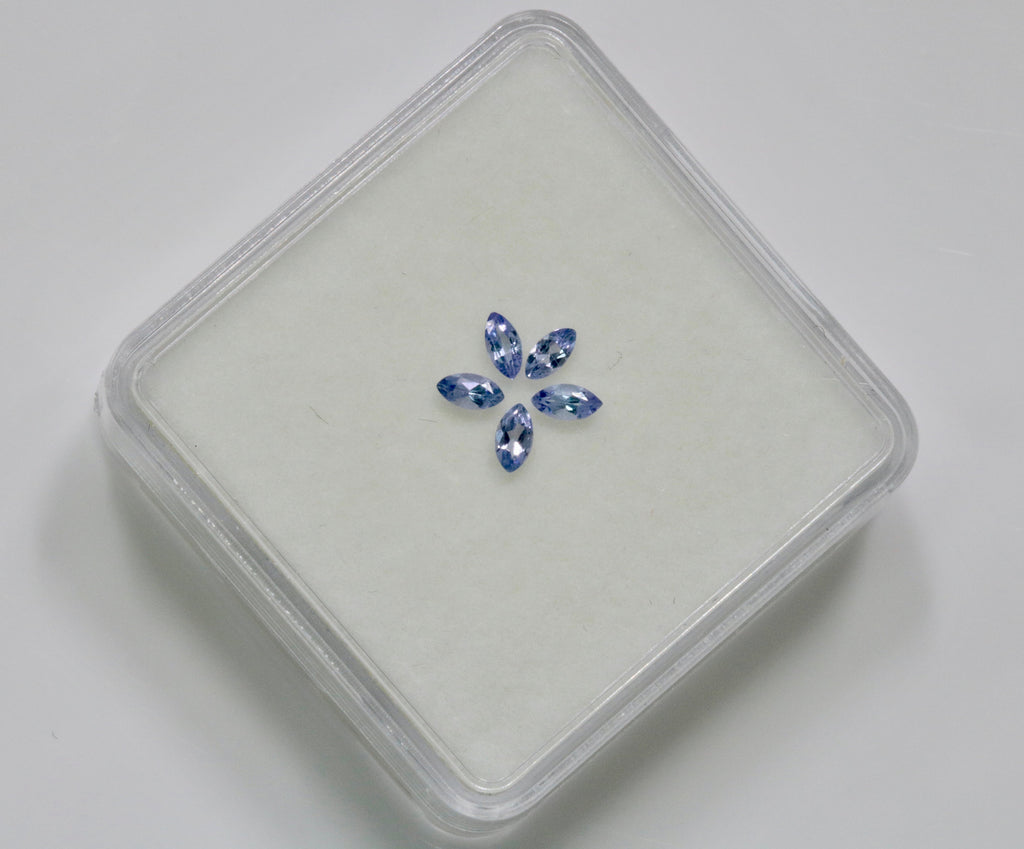 Tanzanite Marquise 4X2mm-Tanzanite-Planet Gemstones