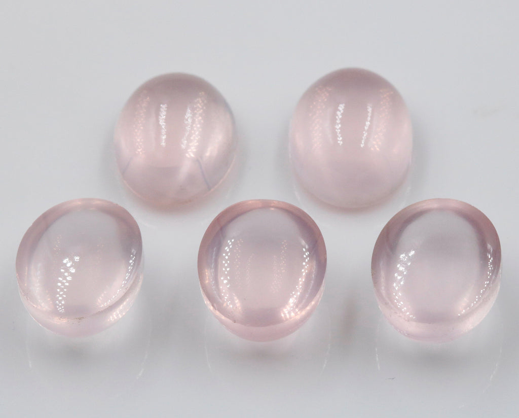 Rose Quartz Oval 12x13mm-Planet Gemstones