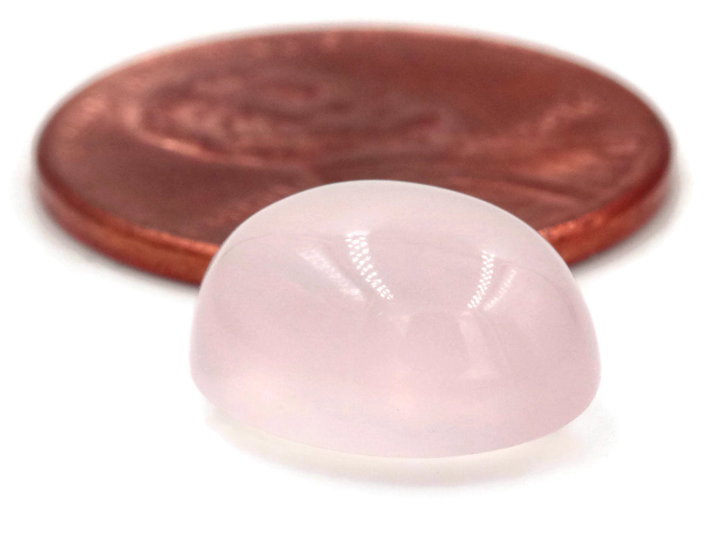 Rose Quartz Oval 12x13mm-Planet Gemstones