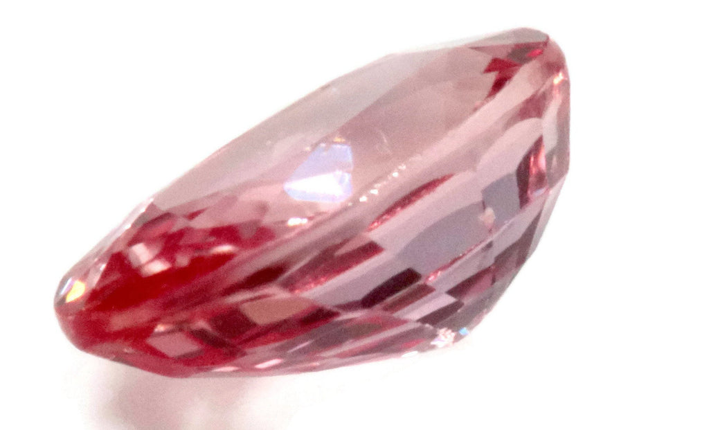Natural Padparadscha sapphire 6x4mm 0.44ct Sapphire Gemstone Genuine Sapphire for Sapphire Jewelry September Birthstone wedding gemstone-Planet Gemstones