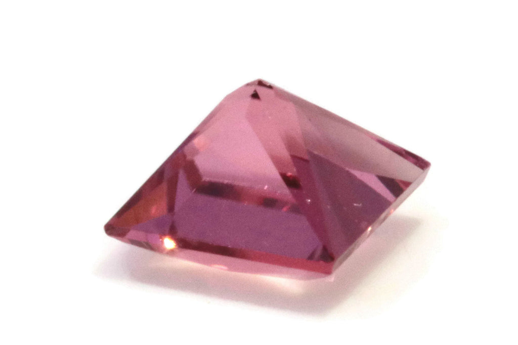 Pink Tourmaline Square 4mm-Tourmaline-Planet Gemstones
