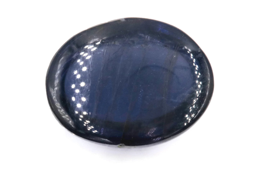 Natural Iolite Gemstone Cabochon Iolite Stone Iolite Loose Iolite Vettrigemsusa IOLITE oval 12x10mm, 3.61ct DIY Jewelry Supplies-Planet Gemstones