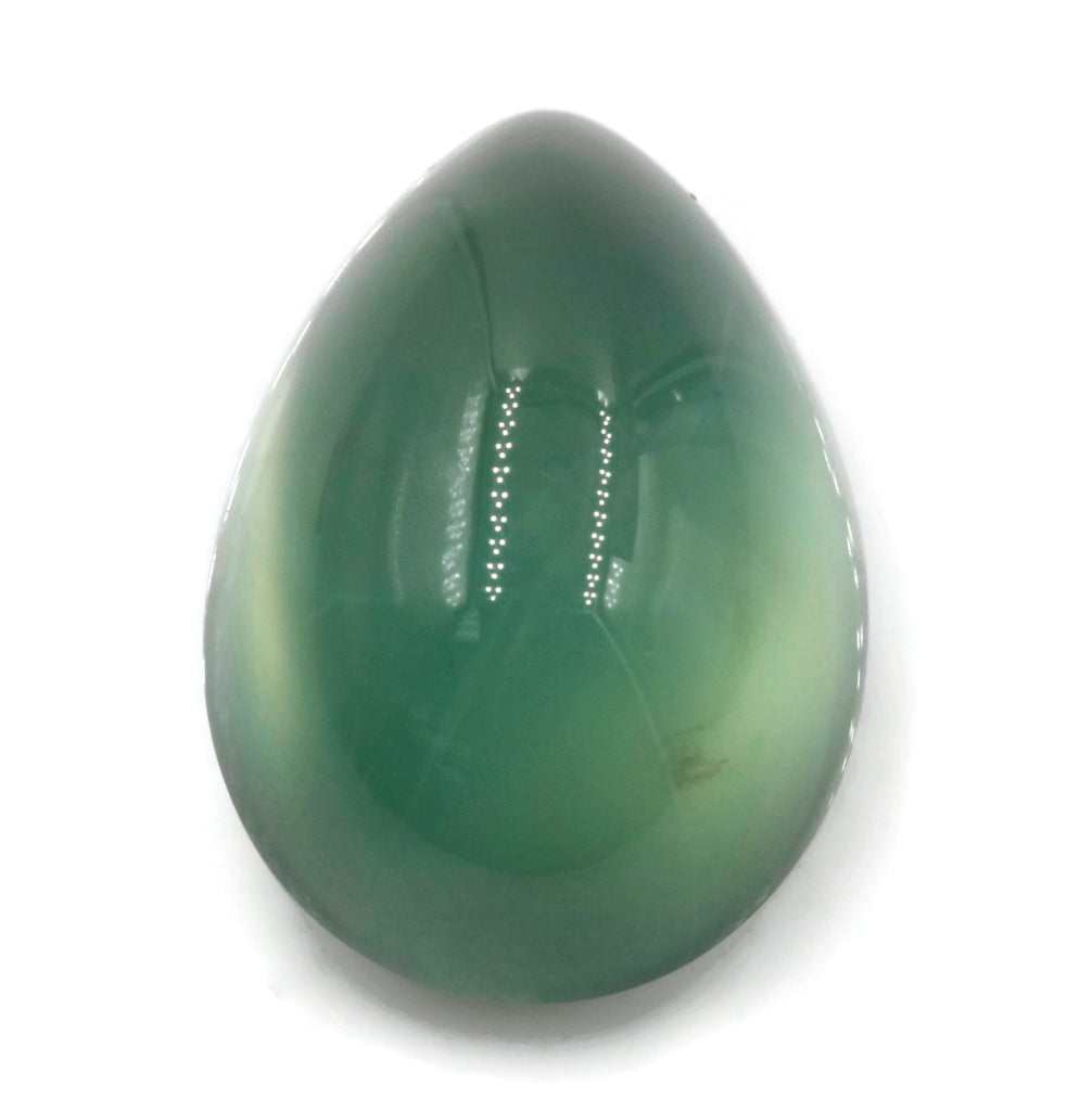 Prehnite Pear 12x6mm-Planet Gemstones