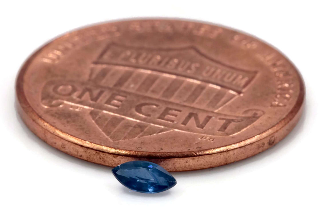 Blue sapphire 4x2mm-Planet Gemstones