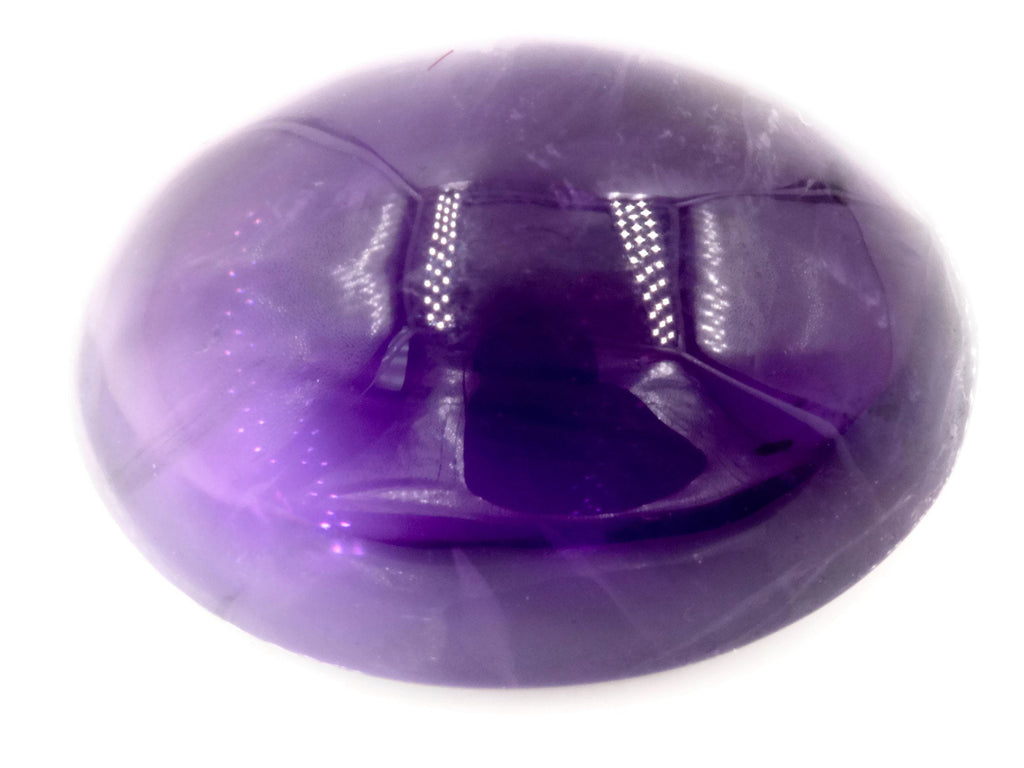 Natural amethyst gemstone amethyst cabochon loose stone genuine amethyst stone loose amethyst amethyst loose stone february birthstone-Planet Gemstones