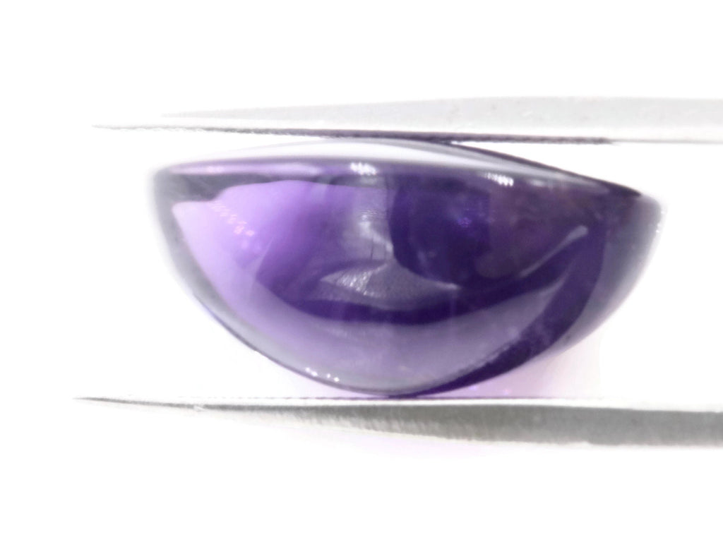 Natural amethyst gemstone amethyst cabochon loose stone genuine amethyst stone loose amethyst amethyst loose stone february birthstone-Planet Gemstones