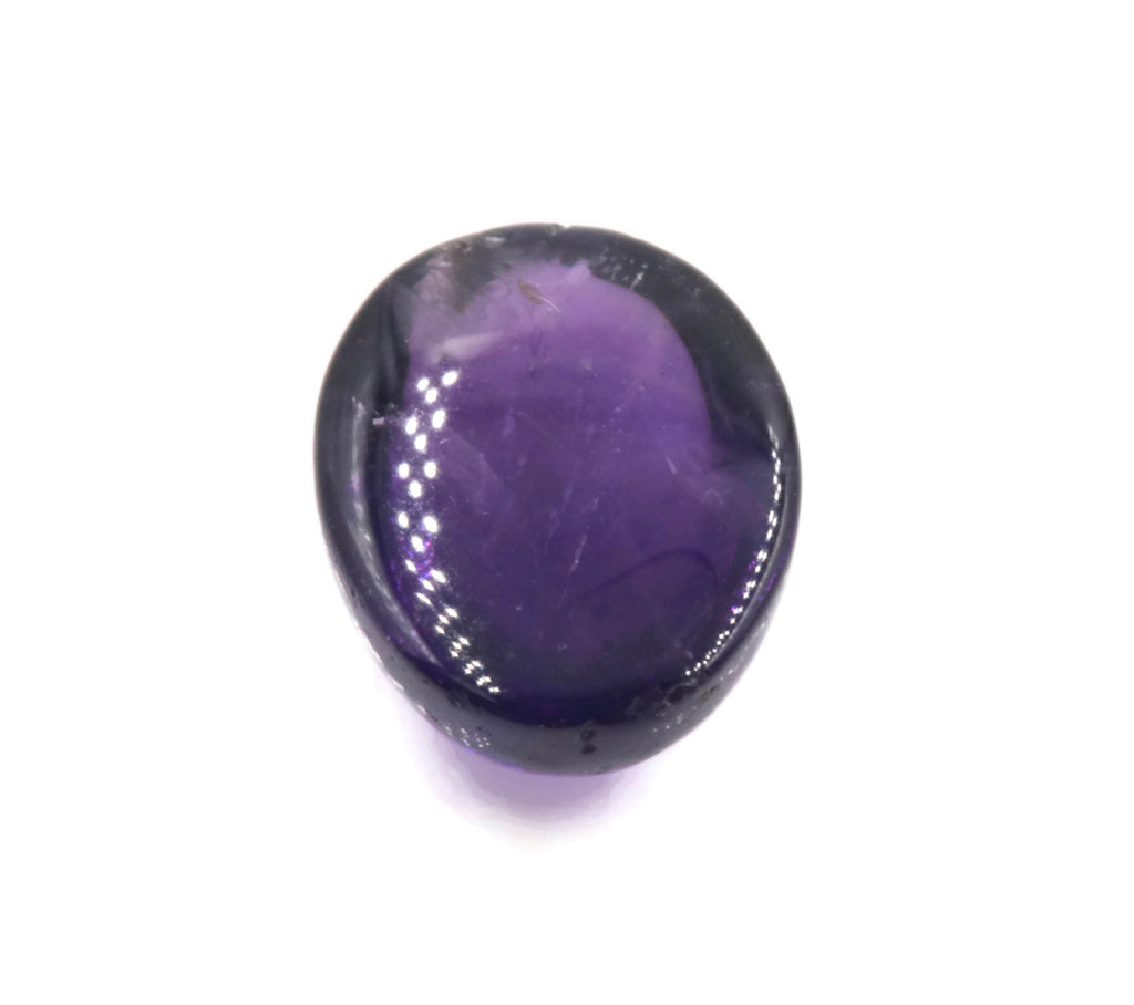 Natural amethyst gemstone amethyst cabochon loose stone genuine amethyst stone loose amethyst amethyst loose stone february birthstone-Planet Gemstones