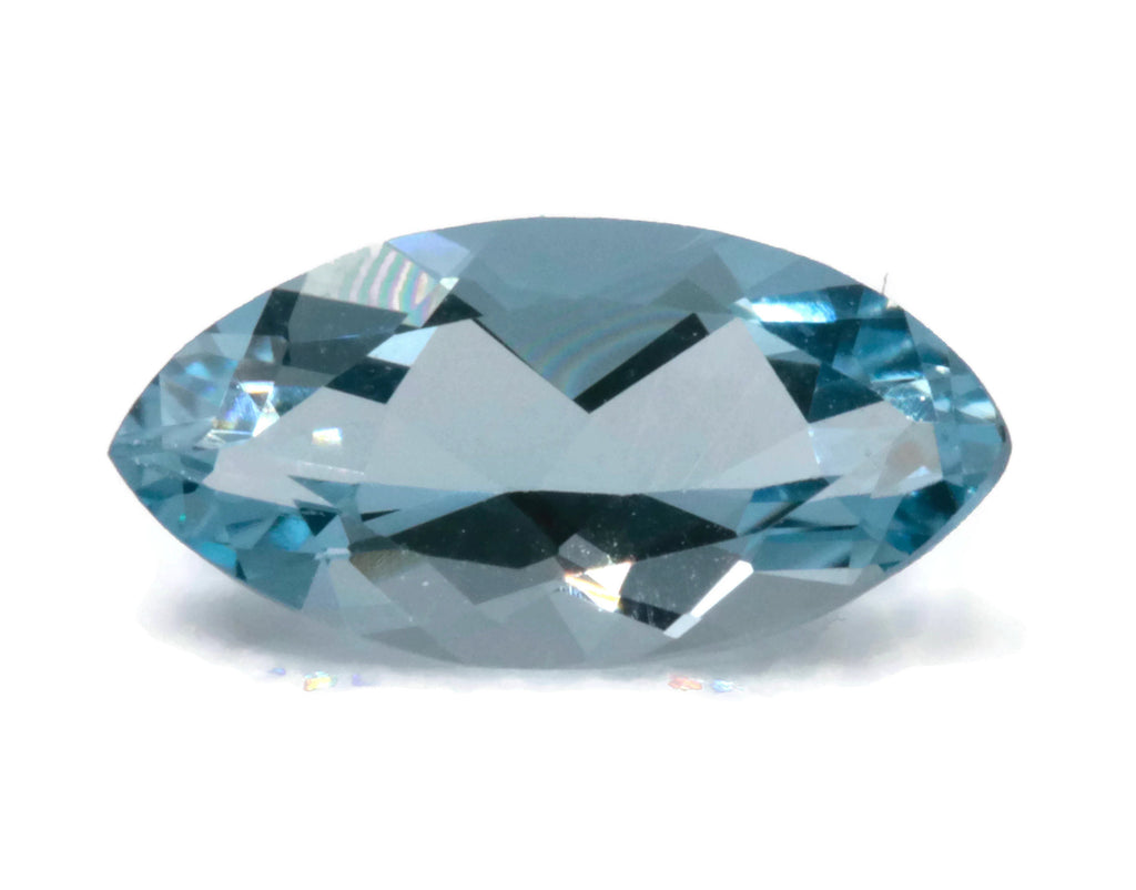 Natural Aquamarine 12x6mm-Aquamarine-Planet Gemstones